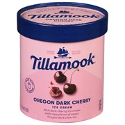 Tillamook Oregon Dark Cherry Ice Cream