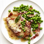 Pork Chops and Peas