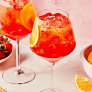 Strawberry Aperol Spritz