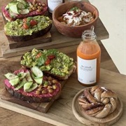 Avocado & Hummus Toast