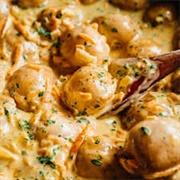 Potatoes With Marble Cheddar