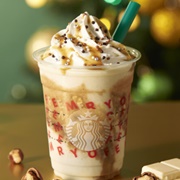 Nutty White Chocolate Frappuccino