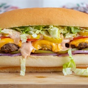 Cheeseburger Sub