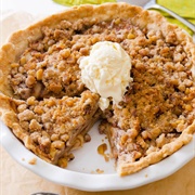 Apple Crisp Pie