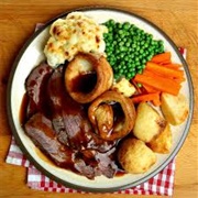 Beef Roast Dinner