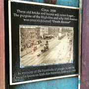 Death Avenue Plaque