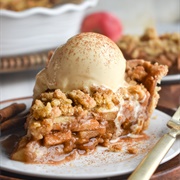 Apple Crumble Pie