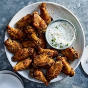 Wings With Sour Cream