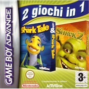 2 Games in 1: Shark Tale + Shrek 2