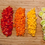 Diced Food