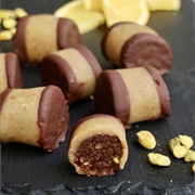 Marzipan With Chocolate