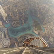 View From the Top of the Burj Khalifa