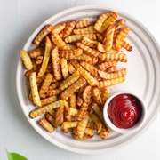 Yule Spice Crinkle Cut Fries