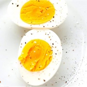 Boiled and Simmered Hard-Boiled Egg