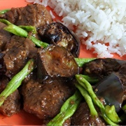 Beef Binagoongan