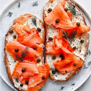 Lox Toast