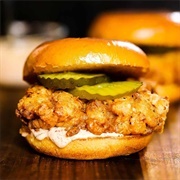 Multigrain-Bun Fried Chicken Sandwich
