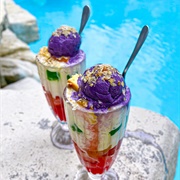 Blue Ube Sundae (Ube Blue Bay)