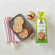 Apple and Cinnamon Puffed Rice Cakes