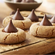 Hersheys Kiss Cookies