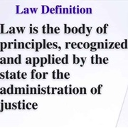 Law