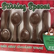 Chocolate Stirring Spoons