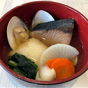 Japanese Amberjack Soup