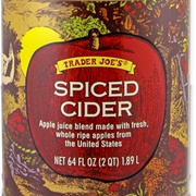 Trader Joe's Spiced Cider