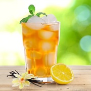 Iced Vanilla Lemon Tea