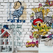 Graffiti Inspired Room