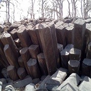 Basalt Columns, Kavadia Mountain, Dewas, India