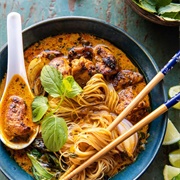 Curry Chicken Noodles