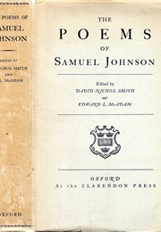 The Poems of Samuel Johnson (Edited by David Nichol Smith)