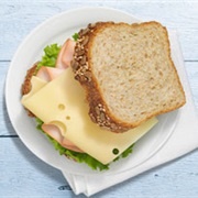 Turkey Swiss Sandwich