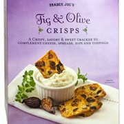 Trader Joe's Fig & Olive Crisps