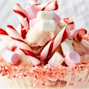 Cookie Dough, Grape, and Candy Sundae