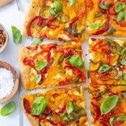 Pizza With Bell Pepper