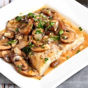 Roasted Mushroom Fish