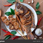 Roasted Pork and Fish