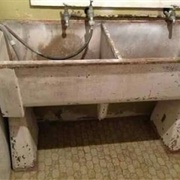 Concrete Laundry Tub