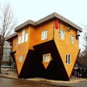 Upside Down House, Moscow, Russia