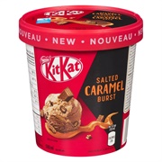 Kit Kat Salted Caramel Burst Ice Cream