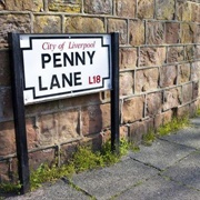 Penny Lane Sign