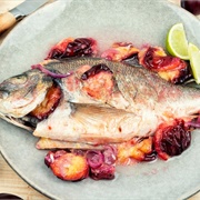 Roasted Plum Fish