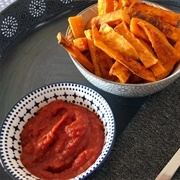 Carrots With Ketchup