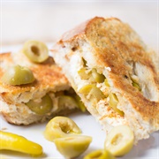 Olive Grilled Cheese
