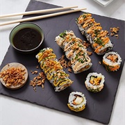 Chicken Katsu Dragon Rolls