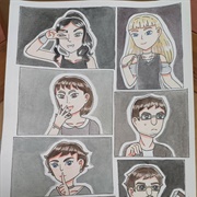 Eva's Tongue in a Selfie