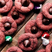 Red Velvet Kiss Cookies