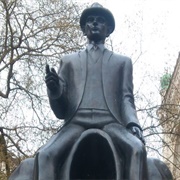 Statue of Franz Kafka